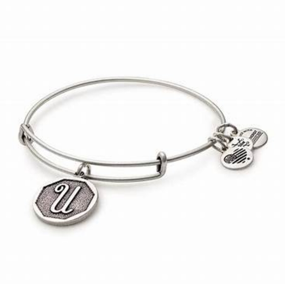 Alex and Ani Initial U Bracelet - Picture 1 of 8